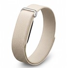 Microsonic Google Fitbit Air Kordon Hasırlı Kordon Woven Sport Loop Bej
