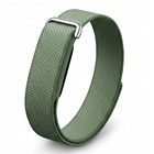 Microsonic Google Fitbit Air Kordon Hasırlı Kordon Woven Sport Loop Koyu Yeşil