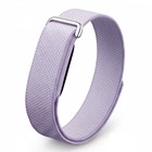 Microsonic Google Fitbit Air Kordon Hasırlı Kordon Woven Sport Loop Lila