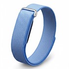 Microsonic Google Fitbit Air Kordon Hasırlı Kordon Woven Sport Loop Mavi