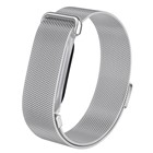 Microsonic Google Fitbit Air Kordon Milanese Loop Kordon Gümüş