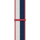 Microsonic Apple Watch Series 8 45mm Hasırlı Kordon Woven Amerikan International Collection Spor Loop