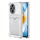 Microsonic Honor 200 Pro Card Slot Shock Kılıf Şeffaf