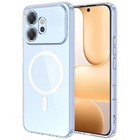 Microsonic Honor 600 5G Kılıf MagSafe Clear Sararmaz Şeffaf