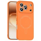 Microsonic Honor 600 Pro 5G Kılıf AirFit MagSafe Turuncu