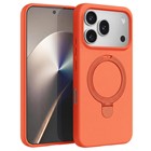 Microsonic Honor 600 Pro 5G Kılıf Aura Stant MagSafe Turuncu