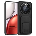 Microsonic Honor Magic 8 Lite Kılıf PocketPro Litchi Siyah
