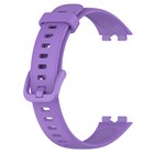 Microsonic Huawei Band 10 Kordon Silicone Sport Band Lila
