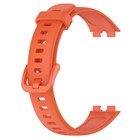 Microsonic Huawei Band 10 Kordon Silicone Sport Band Turuncu