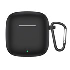 Microsonic Huawei FreeBuds SE 3 Kılıf Askılı Mat Silikon Siyah