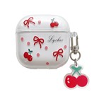 Microsonic Huawei FreeClip 2 Kılıf Figure Series Lychee Bow Kırmızı