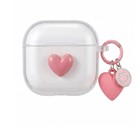 Microsonic Huawei FreeClip 2 Kılıf Figure Series Sweet Heart Pembe