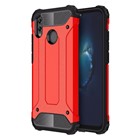 Microsonic Huawei Honor 10 Lite Kılıf Rugged Armor Kırmızı