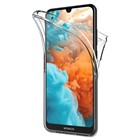 Microsonic Huawei Honor 8S Kılıf 6 tarafı tam full koruma 360 Clear Soft Şeffaf