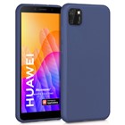 Microsonic Matte Silicone Huawei Honor 9S Kılıf Lacivert