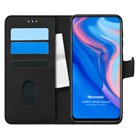 Microsonic Huawei P Smart Z Kılıf Fabric Book Wallet Siyah