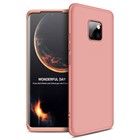 Microsonic Huawei Mate 20 Pro Kılıf Double Dip 360 Protective Rose Gold