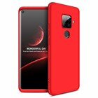 Microsonic Huawei Mate 30 Lite Kılıf Double Dip 360 Protective Kırmızı