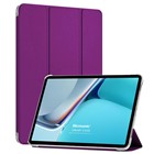 Microsonic Honor Pad 8 Kılıf Slim Translucent Back Smart Cover Mor