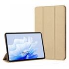 Microsonic Honor Pad X9 Kılıf Slim Translucent Back Smart Cover Gold