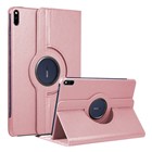 Microsonic Huawei MatePad Pro 10 8 Kılıf 360 Rotating Stand Deri Rose Gold