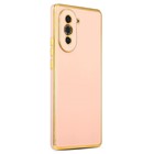 Microsonic Huawei Nova 10 Kılıf Olive Plated Pembe