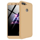 Microsonic Huawei P Smart Kılıf Double Dip 360 Protective Gold