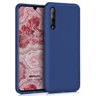 Microsonic Matte Silicone Huawei P Smart S Kılıf Lacivert