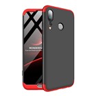 Microsonic Huawei P20 Pro Kılıf Double Dip 360 Protective Siyah Kırmızı