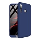 Microsonic Huawei P20 Pro Kılıf Double Dip 360 Protective Lacivert