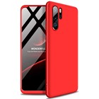 Microsonic Huawei P30 Pro Kılıf Double Dip 360 Protective Kırmızı