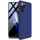 Microsonic Huawei P30 Pro Kılıf Double Dip 360 Protective Lacivert