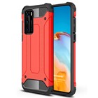 Microsonic Huawei P40 Kılıf Rugged Armor Kırmızı