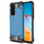 Microsonic Huawei P40 Kılıf Rugged Armor Mavi