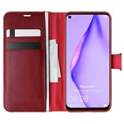 Microsonic Huawei P40 Lite Kılıf Delux Leather Wallet Kırmızı