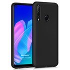 Microsonic Matte Silicone Huawei P40 Lite E Kılıf Siyah