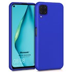 Microsonic Matte Silicone Huawei P40 Lite Kılıf Mavi