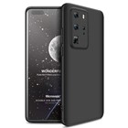 Microsonic Huawei P40 Pro Kılıf Double Dip 360 Protective Siyah