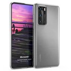 Microsonic Huawei P40 Kılıf Transparent Soft Beyaz