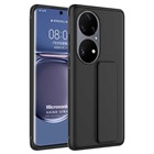 Microsonic Huawei P50 Pro Kılıf Hand Strap Siyah