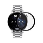 Microsonic Huawei Watch 3 Tam Kaplayan Temperli Cam Full Ekran Koruyucu Siyah