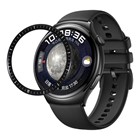 Microsonic Huawei Watch 4 Pro Tam Kaplayan Temperli Cam Full Ekran Koruyucu Siyah