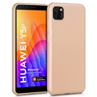 Microsonic Matte Silicone Huawei Y5P Kılıf Gold