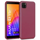 Microsonic Matte Silicone Huawei Y5P Kılıf Mor