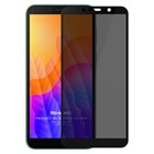 Microsonic Huawei Y5P Privacy 5D Gizlilik Filtreli Cam Ekran Koruyucu Siyah