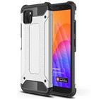 Microsonic Huawei Y5P Kılıf Rugged Armor Gümüş