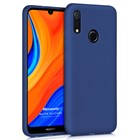 Microsonic Matte Silicone Huawei Y6s 2019 Kılıf Lacivert