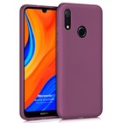 Microsonic Matte Silicone Huawei Y6s 2019 Kılıf Mor