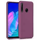 Microsonic Matte Silicone Huawei Y7P Kılıf Mor