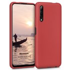 Microsonic Matte Silicone Huawei Y9S Kılıf Kırmızı